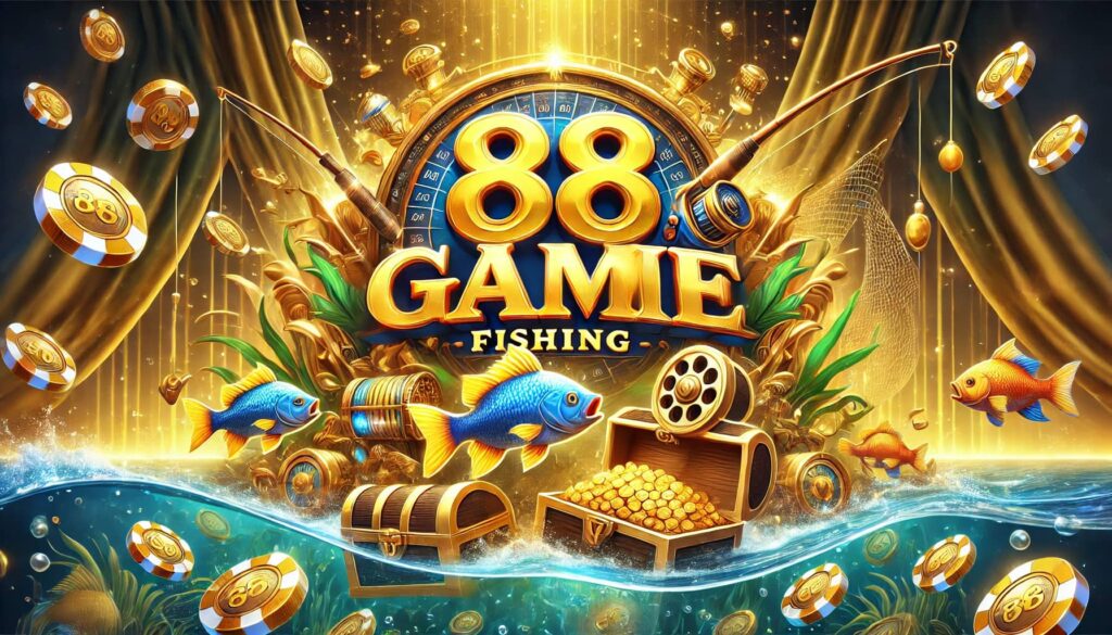 88PGame Fishing 88pgame fishing game: A vibrant fishing game screenshot from 88pgame.